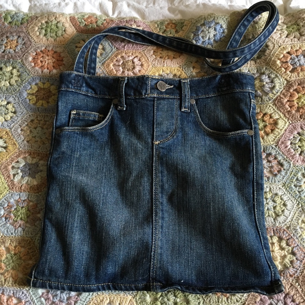 Fun + Funky PAIGE Jeans Jean Denim Tote Bag